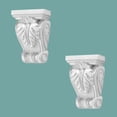 thumbnail image 2 of Vintage White Urethane Wall Fireplace Corbel Set of 2 | Renovator's Supply, 2 of 7
