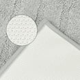 thumbnail image 4 of Unique Bargains Bathroom Rugs Non Slip Bath Mat Geometric Soft Mat Washable Carpet Light Gray 16*24in, 4 of 6