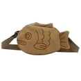 thumbnail image 1 of Fashion Shoulder Bags Cute Fish Shape Crossbody Bag Zipper Purse Simple Messenger Bag Handbag Canvas Handbag Phone Bag, 1 of 4