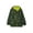 Green Camo, variant on Kids Waterproof Hooded Packable Rain Jacket