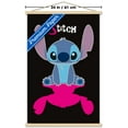 thumbnail image 3 of Disney Lilo and Stitch: Simply Stitch - Pink Shadow Wall Poster with Magnetic Frame, 22.375" x 34", 3 of 5