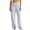 Sky Blue, variant on Fuzzy Flush Pajama Pants Women Soft Fluffy Fleece Flannel Pj Bottoms Star Graphic Warm Sleep Loungewear Pant
