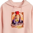 thumbnail image 3 of Willy Wonka & The Chocolate Factory - Golden Ticket - Juniors Cropped Pullover Hoodie, 3 of 5