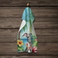 thumbnail image 4 of Italian Greyhound Luau Kitchen Towel 15 in x 25 in, 4 of 5