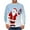 Light Blue A, variant on IROINNID Christmas Long Sleeve Shirt for Men Funny Xmas Print Crewneck Holiday Vacation Tops Gift for Men,Black