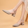 thumbnail image 5 of Sngxgn Women’s Flats Shoes Comfortable Slip On Casual Ballet Flats Dress Shoes Flats(Beige,38), 5 of 7