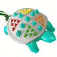 thumbnail image 1 of Colorful Alligator Turtle Toy Dog Chew Toy Dog Molar Toy Knot Dog Teeth Cleaning Interactive Dog Toy, 1 of 5