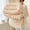 Beige, variant on Ultra Soft Fluffy Plush Throw Blanket, Warm Cozy Fuzzy Blanket for Couch Bed Sofa, Thick Comfortable Nap Blanket for Adults All Season Use