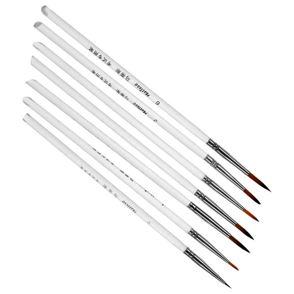 BRIGHTFUFU 11 Pcs Pinceaux Aquarelle de Détail Multicolores pour Croquis en Plein Air, Voyages, Artistes, Peintres, Dessin à la Ligne