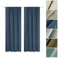 thumbnail image 3 of mi Blackout Cortinas 2 Panel Cortinas Modernas Oscurecimiento Térmico Leyfeng Cortinas de ventana, 3 of 8