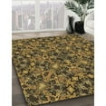 thumbnail image 3 of Ahgly Company Machine Washable Indoor Rectangle Transitional Cinnamon Brown Area Rugs, 7' x 10', 3 of 7