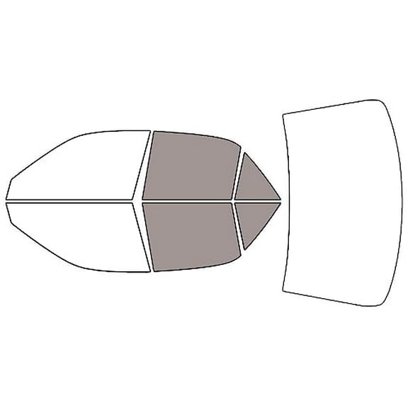 Avery Dennison NR Nano Ceramic IR Window Tint Kit Compatible with Lexus is 2001-2005 - Back Precut