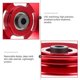 thumbnail image 3 of 88mm Gym Universal Bearing Pulley Wearproof Nylon Bearing Pulley Wheel Cable Fitness Gum Training Home Fitness Equipment Part, 3 of 5
