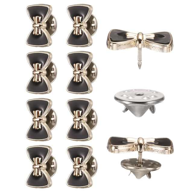 10 Conjuntos de Botones de Perlas, Botones de Perlas de 11.5 mm Sin Coser, Broches Desmontables para Sombreros, Ropa, Abrigos (Blanco)
