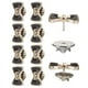 thumbnail image 1 of 10 Conjuntos de Botones de Perlas, Botones de Perlas de 11.5 mm Sin Coser, Broches Desmontables para Sombreros, Ropa, Abrigos (Blanco), 1 of 7