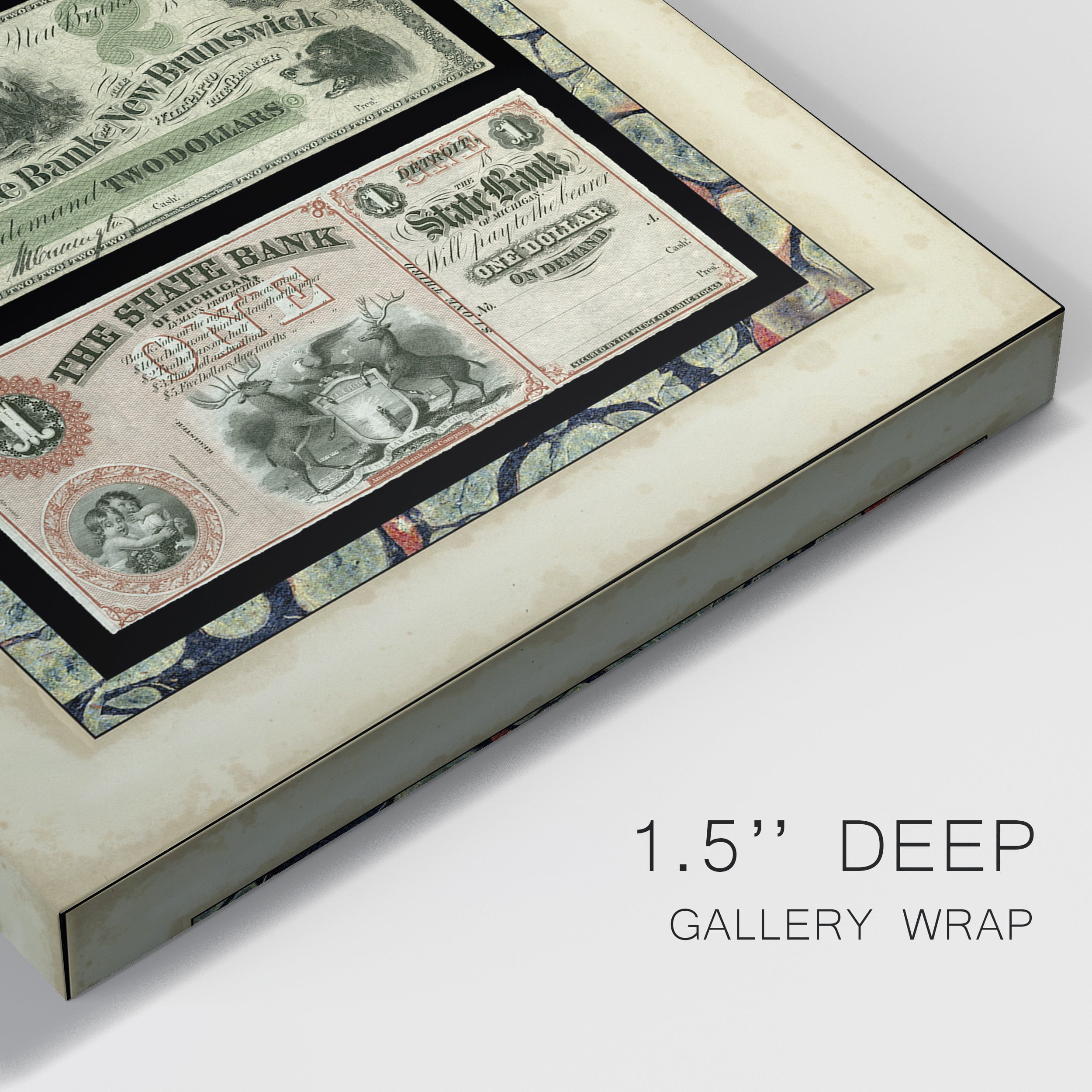 Money Money Money I Premium Gallery Wrapped Canvas - Ready to Hang