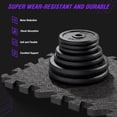 thumbnail image 4 of 16pcs of Thick Foam Flooring Tiles - Measuring 11.8X11.8 Inches, Designed to Be Non-Slip And Waterproof, Ideal for Home Gyms, Yoga Sessions, And Weightlifting Activities, 4 of 4