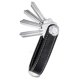 thumbnail image 1 of Key Organizer Leather Key Holder Key Ring Black Black, 1 of 5