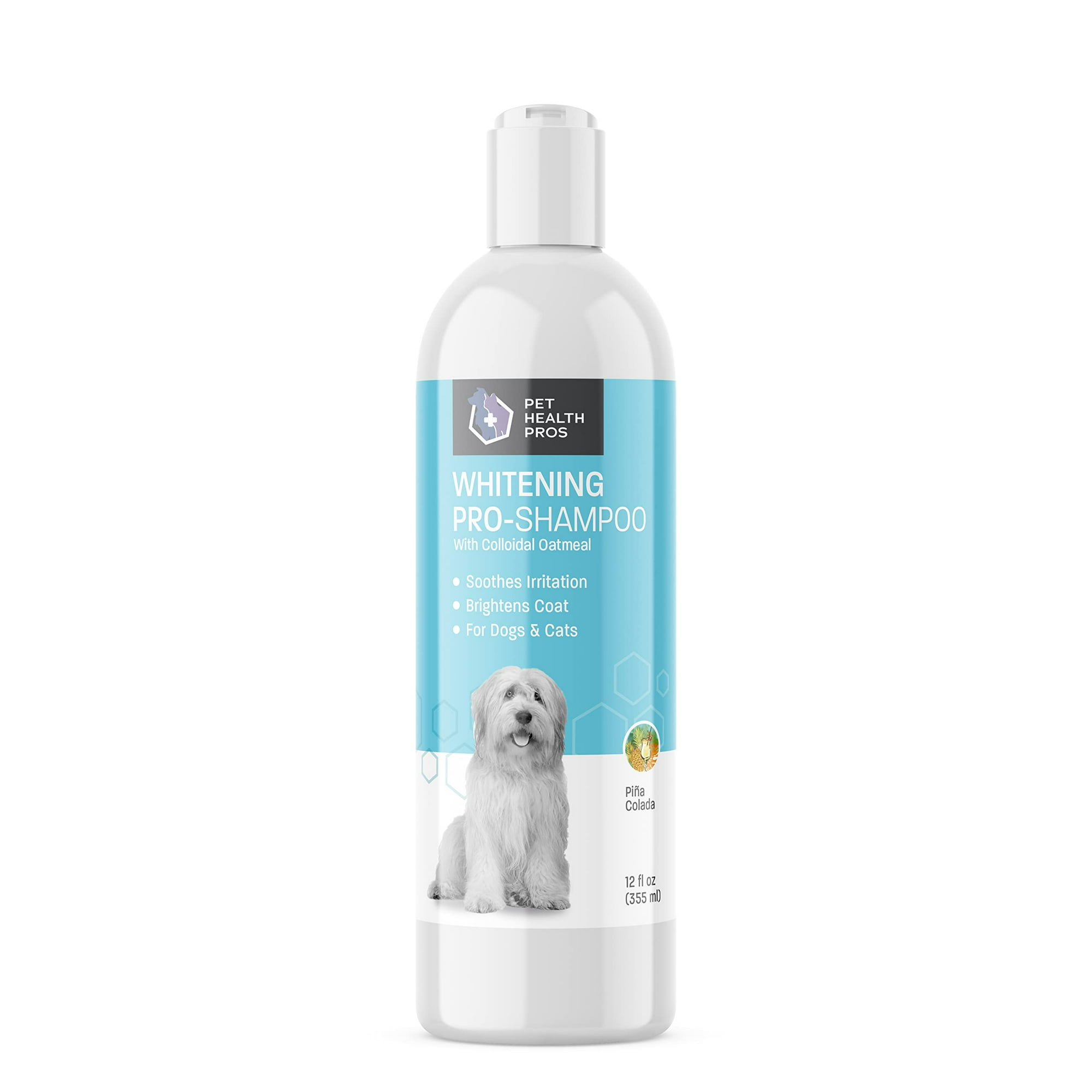 Dog whitening shampoo sale
