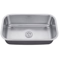 thumbnail image 3 of Ruvati RVM4200 Undermount Stainlesss Steel 32" Kitchen Sink Single Bowl, 3 of 7