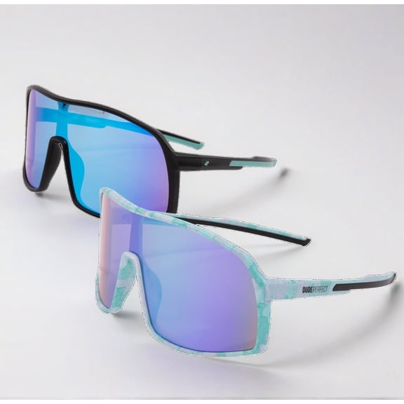 Dude Perfect UVA/UVB Lens Protection Sunglasses, 2-Pack
