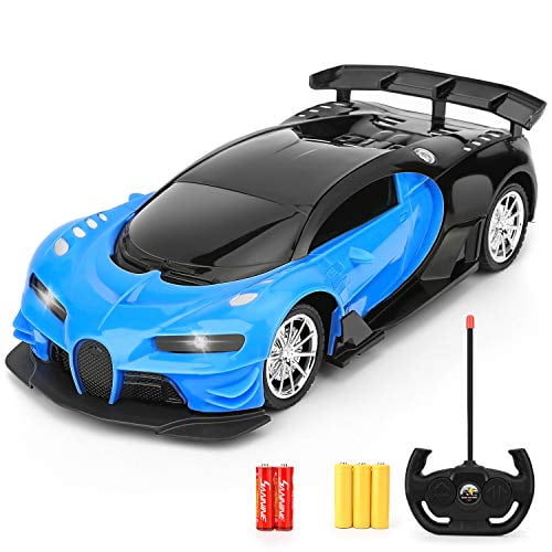 Haktoys Light up RC Car for Kids Boys & Girls With Spectacular Flashing LED A6 for sale online 