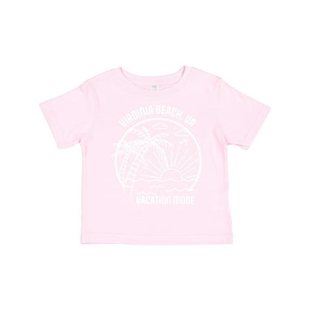 

Inktastic Summer Vacation Mode Virginia Beach Virginia Gift Toddler Boy or Toddler Girl T-Shirt