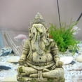 thumbnail image 3 of Decoración de paisajismo de acuario de resina de , estatua de de meditación de de , refugio de manualidades de Yuyangstore paisaje del acuario, 3 of 8