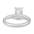 thumbnail image 4 of ESTE ORIGIN 2Ct Emerald Cut Lab-Grown Diamond Solitaire Ring in 10K White Gold Emerald Ring for Women - Emerald Engagement Ring, US 7., 4 of 9