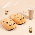 thumbnail image 2 of Boba Womens Slippers - Cute Anime Kawaii Bubble Tea, 2 of 7