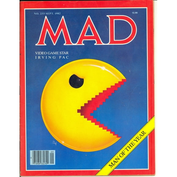 MAD Magazine Vintage Collectible #233 SEPT 1982