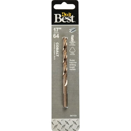 

Do It Best 17/64 In. Cobalt Drill Bit
