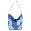 thumbnail image 1 of Bolso Tipo Cubo para Axila Piel Sintética Con Hebilla Magnética Bolsos Lona Mujer, 1 of 9