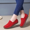 thumbnail image 4 of Loafers for Women Comfortable Business Casual Shoes Womens Dressy Slip On Office Work Flats Shoes Women's Solid Color Round Toe Penny Shoes, 4 of 9