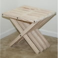 thumbnail image 1 of GloDea Xquare X30 Wooden Patio Stool, 1 of 11