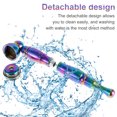 thumbnail image 4 of Muyoka Aleaci贸n de zinc Pipa de tabaco Colorida, Pipa de fumar desmontable Personal Classic Pipe Metal Art Decoraciones con caja de embalaje Regalo perfecto, 4 of 7