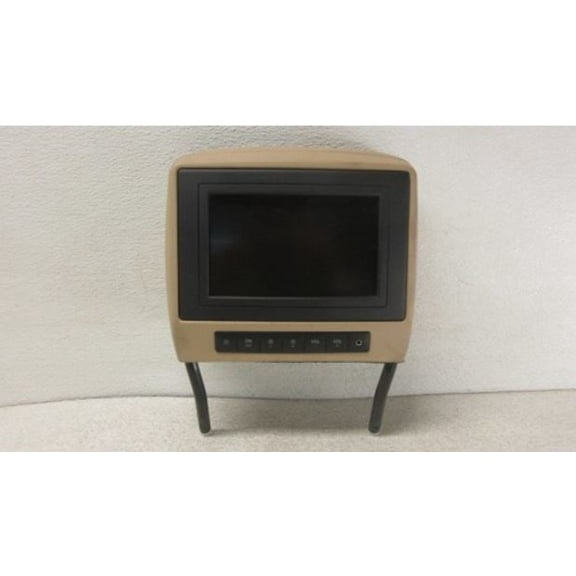 Pre-Owned 08 2008 Mercedes R-Class Headrest Mounted DVD Display Screen OEM LKQ - Verify Specific Vehicle Fitment In Description - (Good)