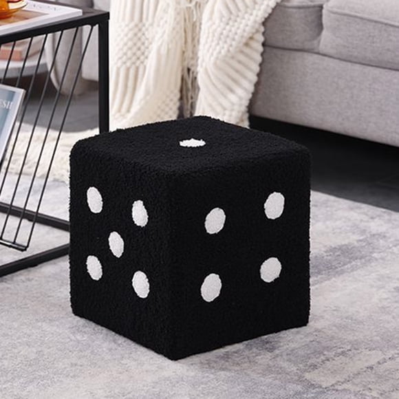 Taburete con reposapiés, taburete suave y cómodo para pies, taburete de maquillaje, taburete de diseño personalizado
