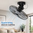 thumbnail image 3 of Kit de 2 Ventiladores De Techo Navia Saturno Orbital 18 Pulgadas, 3 of 7