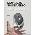 thumbnail image 5 of MOUSE INALAMBRICO GETTTECH 6D OFFICE BLUETOOTH WI-FI 2.4GHz 6 BOTONES 1600DPI GGM-STDBW-01-SL, 5 of 5
