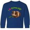 thumbnail image 3 of Inktastic I Love Guinea Pigs Long Sleeve Youth T-Shirt, 3 of 5