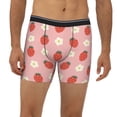 thumbnail image 6 of Sigee Strawberry for Men's Boxer Briefs,Moisture Wicking and Breathable Small, 6 of 9