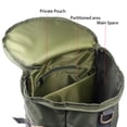 thumbnail image 3 of Advancent Bolsa de pesca multifuncional Bolsa de carrete de montañismo Bolsas de aparejos de pescado de gran capacidad Viajes al aire libre Mochilas de mochilero Verde Advancent OD032282-02B, 3 of 6