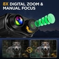 thumbnail image 2 of Night Vision Goggles -Night Vision Binoculars for Adults  Large Screen Infrared Binocular Can Save Photo and Video with 32GB Memory Card, 2 of 8