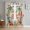 Beige, variant on ERUNPONLY Christmas Snowman Sheer Curtains 63 Inch Length 2 Panels Set, Winter Coastal Beach Palm Tree Xmas Voile Window Treatment Curtains Sheers Drapes for Bedroom/Living Room/Kitchen 52x"63"x2