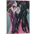 thumbnail image 1 of ARTCANVAS Die Strasse - Berlin 1913 Canvas Art Print by Ernst Ludwig Kirchner - Size: 60" x 40" (1.50" Deep) (3-Piece), 1 of 9