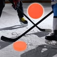 thumbnail image 4 of 3 Pcs Palets de Hockey Extérieurs Remplacement pour Jeu (Orange), 4 of 6