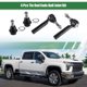 thumbnail image 2 of Kit de suspensión frontal de 4 piezas, extremo de barra de dirección exterior, junta esférica inferior para Cadillac Escalade No.ES800223/K6541, 2 of 7