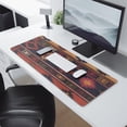 thumbnail image 2 of Long Mouse Pads for Desk,Boho Multicolor Ethnic with Geometric Shapes Desk Mats on Top Of Desks, Desk Mouse Pad Extra Large with 3mm Non-Slip Base and Stitched Edge for Gaming,Work,Home 31.5"x11.8", 2 of 5