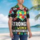 thumbnail image 3 of Fotbe I Love With Autism Camisa Hawaiana para Hombre Unisex – Camisa Casual de Verano con Botones de Manga Corta de Algodón y Lino,3X-Large, 3 of 7